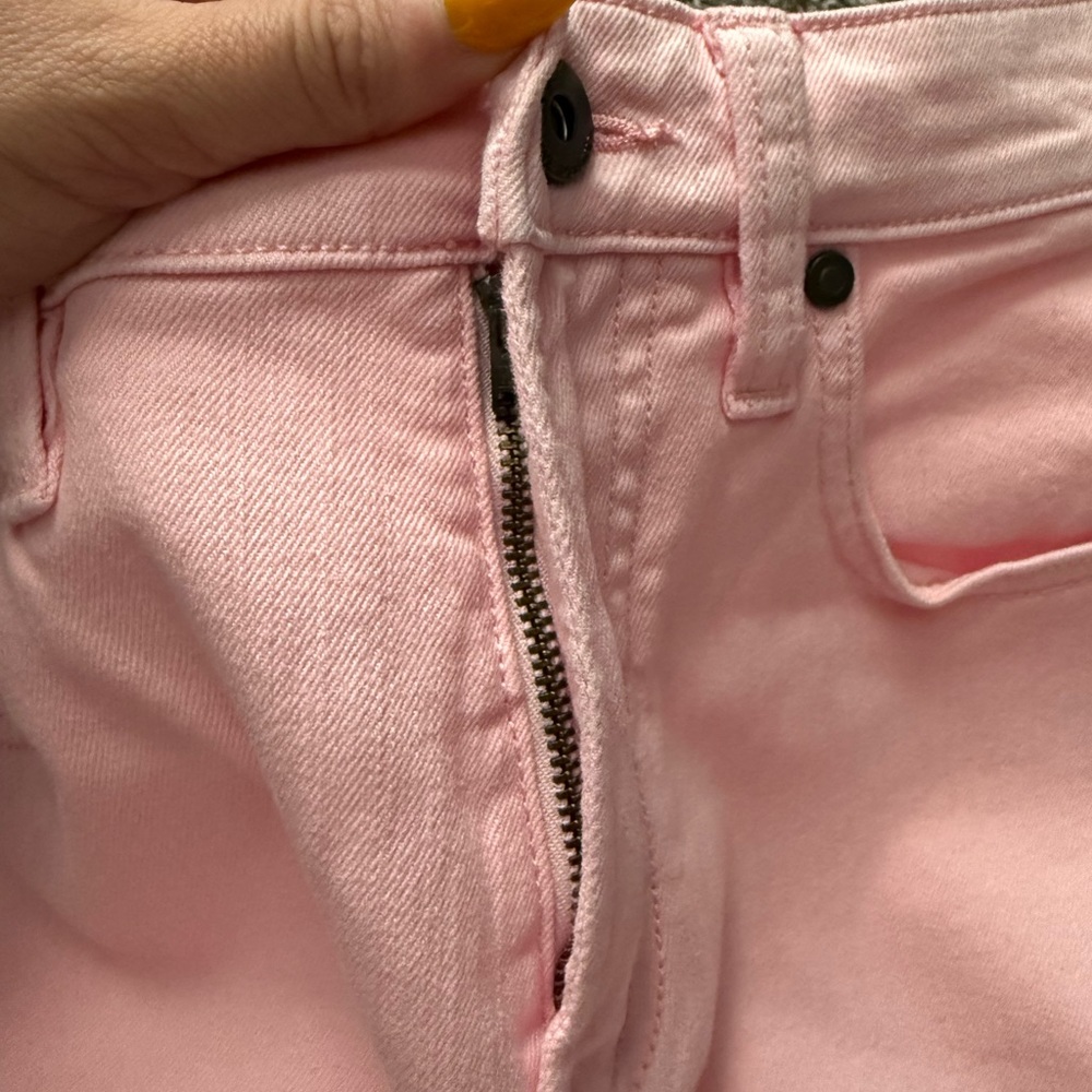 Carve Designs Pastel Pink Straight-Leg Jeans - Picture 5 of 6